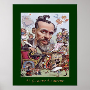 Gustave Mesureur ~ gesticht verpleegkunde school ~ Poster