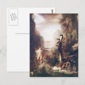 Gustave Moreau Art Briefkaart (Voorkant / Achterkant)