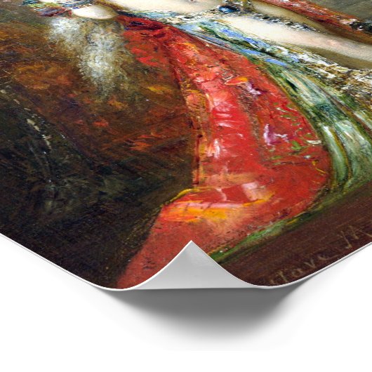 Gustave Moreau de apparatuur Poster (Hoek)