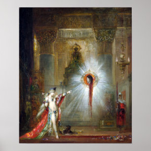 Gustave Moreau de apparatuur Poster
