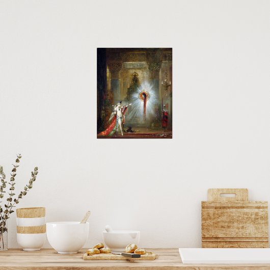 Gustave Moreau de apparatuur Poster (Keuken)