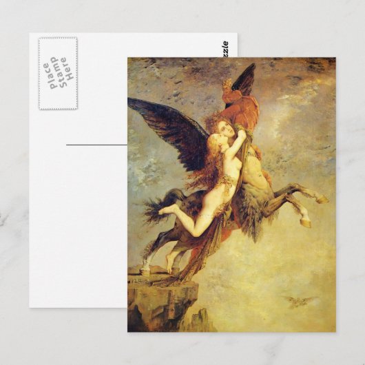 Gustave Moreau De Chimera Briefkaart (Voorkant / Achterkant)