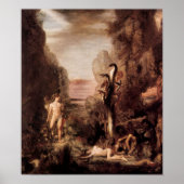 Gustave Moreau - Hercules en de Hydra Poster (Voorkant)