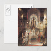 Gustave Moreau- Salome Dancing before Herod Briefkaart (Voorkant / Achterkant)