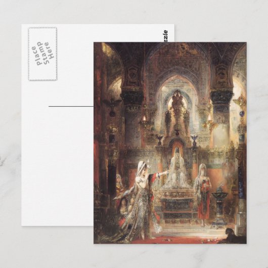 Gustave Moreau- Salome Dancing before Herod Briefkaart (Voorkant / Achterkant)