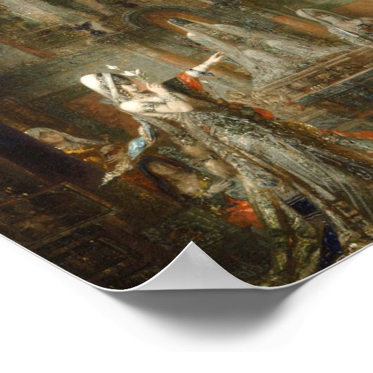 Gustave Moreau - Salome Dancing before Herod Poster (Hoek)