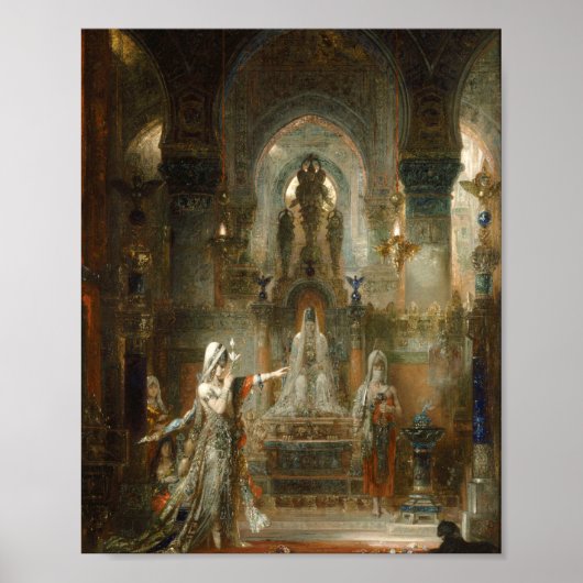Gustave Moreau - Salome Dancing before Herod Poster (Voorkant)