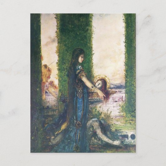 Gustave Moreau Salome in de tuin Briefkaart (Voorkant)