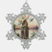 Gustave Moreau Tin Sneeuwvlok Ornament (Voorkant)