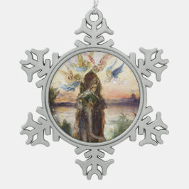 Gustave Moreau Tin Sneeuwvlok Ornament