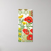 "Gustave Riom Floral" Canvas Afdruk (Voorkant)