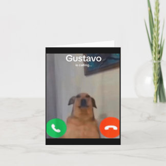 Gustavo De Hond Belt Grappige Meme Gen Z Alpha  Kaart