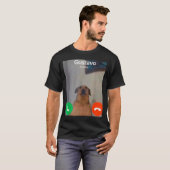 Gustavo The Dog Is Calling Funny Meme Gen Z Alpha  T-shirt (Voorkant volledig)