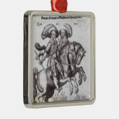 Gustavus Adolphus II en Gustavus Adolphus IV Metalen Ornament (Rechts)