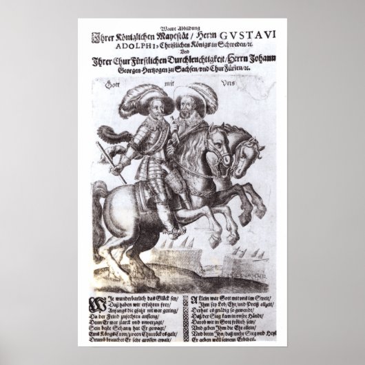 Gustavus Adolphus II en Gustavus Adolphus IV Poster (Voorkant)