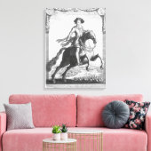 Gustavus Adolphus II, koning van Zweden, over Canvas Afdruk (Insitu (Woonkamer))