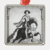 Gustavus Adolphus II, koning van Zweden, over Metalen Ornament (Voorkant)