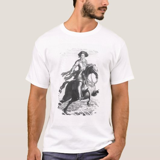 Gustavus Adolphus II, koning van Zweden, over T-shirt (Voorkant)