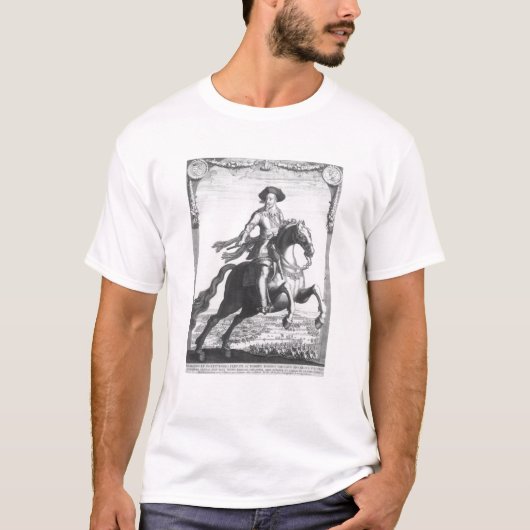 Gustavus Adolphus II, koning van Zweden, over T-shirt (Voorkant)