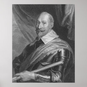 Gustavus Adolphus II Koning van Zweden Poster