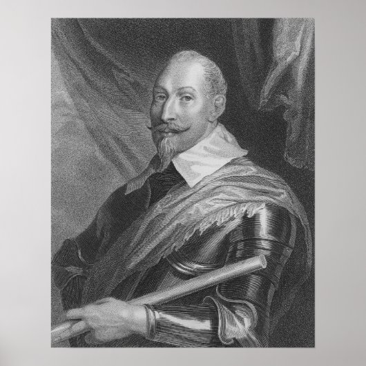 Gustavus Adolphus II Koning van Zweden Poster (Voorkant)