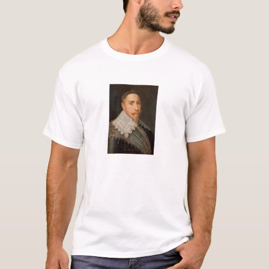 Gustavus Adolphus uit Zweden T-shirt (Voorkant)