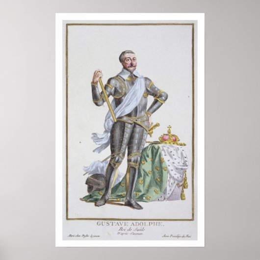 Gustavus IV Adolphus (1778-1837) Koning van Zweden Poster (Voorkant)