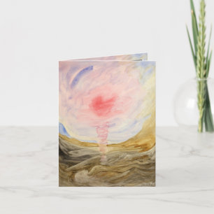 Gusten in de underworld door Hilma af Klint Bedankkaart