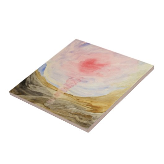 Gusten in de underworld door Hilma af Klint Tegeltje (Zijkant)