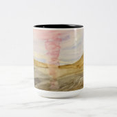 Gusten in de underworld door Hilma af Klint Tweekleurige Koffiemok (Center)