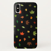 Gusty Autumn Days verlaat patroonpatroon Case-Mate iPhone Case (Achterkant)
