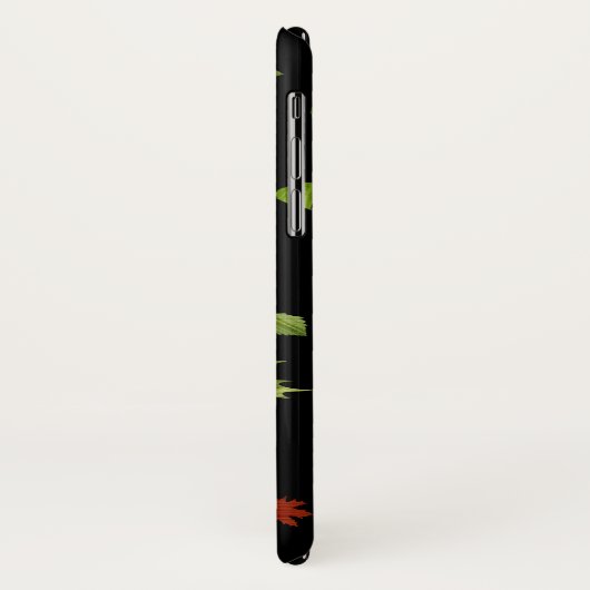 Gusty Autumn Days verlaat patroonpatroon Case-Mate iPhone Case (Achterkant/links)