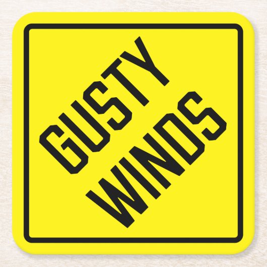 Gusty Winds Paper Onderzetter (Voorkant)