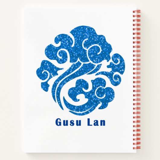 Gusu Lan - Mo Dao Zu Shi Notitieboek (Achterkant)