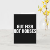 Gut Fish, Not Houses Coastal Conservation  Kaart (Gele Bloem)