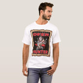 GUT PILE DEER HUNTER T-SHIRT (Voorkant volledig)