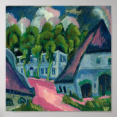 Gut Staberhof III | Ernst Ludwig Kirchner Poster (Voorkant)