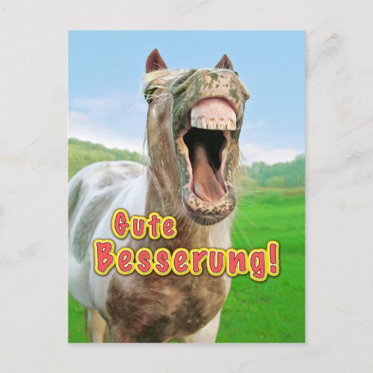 Gute Besserung Briefkaart (Voorkant)