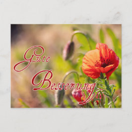 Gute Besserung für Deine lieben Menschen! Briefkaart