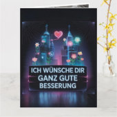 Gute Besserung Karte Kaart (Gele Bloem)