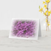 Gute Besserung mit rosa Blumen Kaart (Gele Bloem)