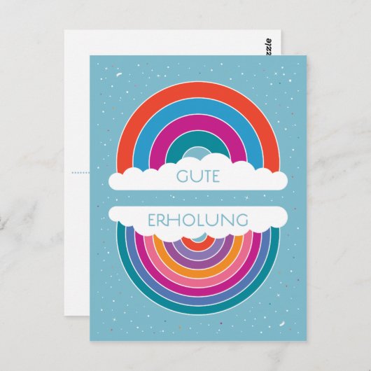 Gute Erholung Briefkaart (Voorkant / Achterkant)