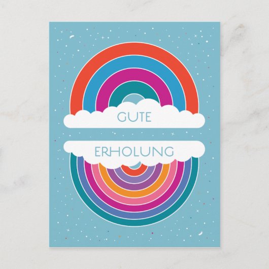 Gute Erholung Briefkaart (Voorkant)