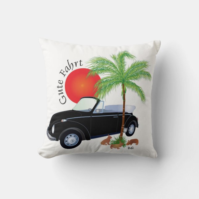 Gute Fahrt Kissen Kussen (Voorkant)