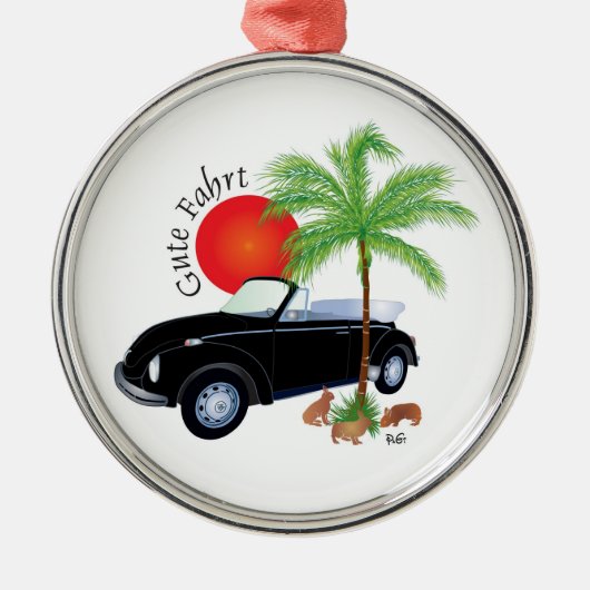 Gute Fahrt Ornament (Voorkant)