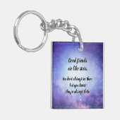 Gute Freunde sind wie Sterne Sleutelhanger (Voorkant Links)