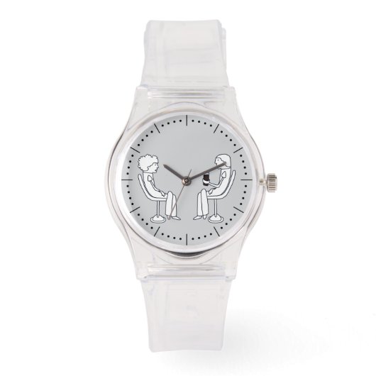 Gute Gespräche -  Horloge (Voorkant)