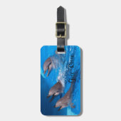 "Gute Reise" by mysteryella Bagagelabel (Voorkant verticaal)