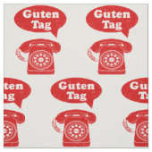 Guten label German Retro Telefoon Stof (Swatch)