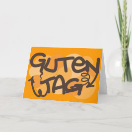 Guten label Hallo Duits Kaart